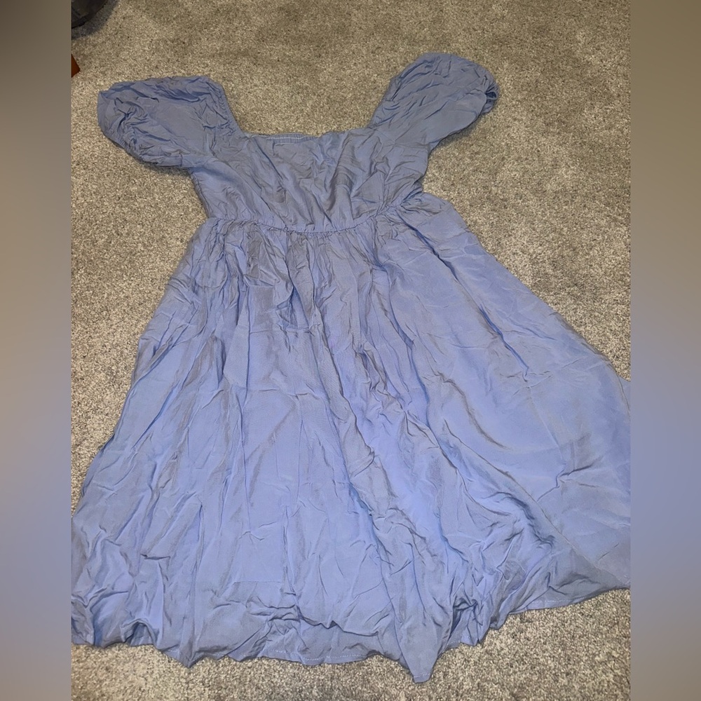 Blue Sun Dress Summer - size small